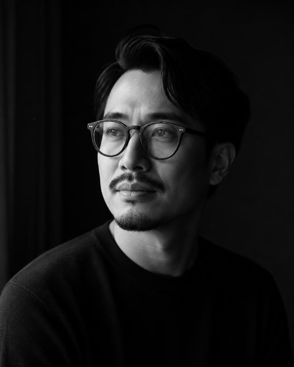 Portrait of the Pasadena studio principal